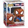 Funko POP! Marvel Holiday 2021 Vinyl Bobble Figure - GINGERBREAD SPIDER-MAN #939 (Mint)