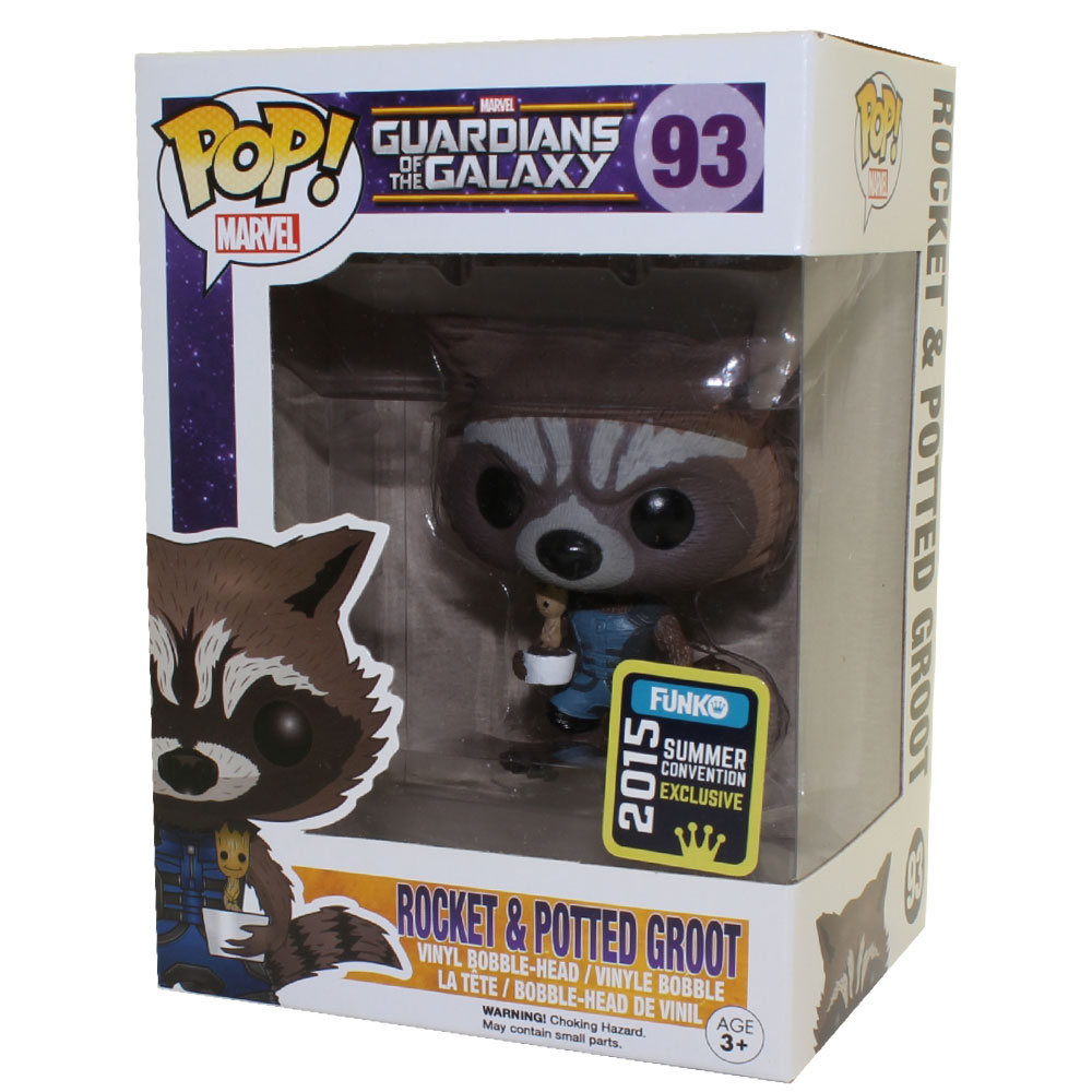rocket and groot funko