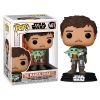 Funko POP! Star Wars Vinyl Bobble Figure - The Mandalorian S4 - MANDALORIAN with GROGU #461 (Mint)