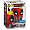 Funko POP! Marvel Deadpool Vinyl Bobble-Head - CONSTRUCTION WORKER DEADPOOL #781 *Exclusive* (Mint)