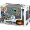 Funko POP! Movies - Jurassic World Dominion Vinyl Figure - VELOCIRAPTOR (Blue) #1220 *Exclusive* (Mi