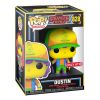 Funko POP! Television - Stranger Things Vinyl Figure - DUSTIN (Blacklight) #828 *Exclusive* (Mint)
