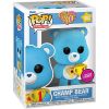 Funko POP! Animation - Care Bears 40th Anniversary Vinyl Figure - CHAMP BEAR (Flocked) #1203 *CHASE*