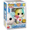 Funko POP! Animation - Care Bears 40th Vinyl Figure - TRUE HEART BEAR (Translucent) #1206 *CHASE* (M
