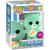 Funko POP! Animation - Care Bears 40th Anniversary Vinyl Figure - WISH BEAR (Flocked) #120 *CHASE* (