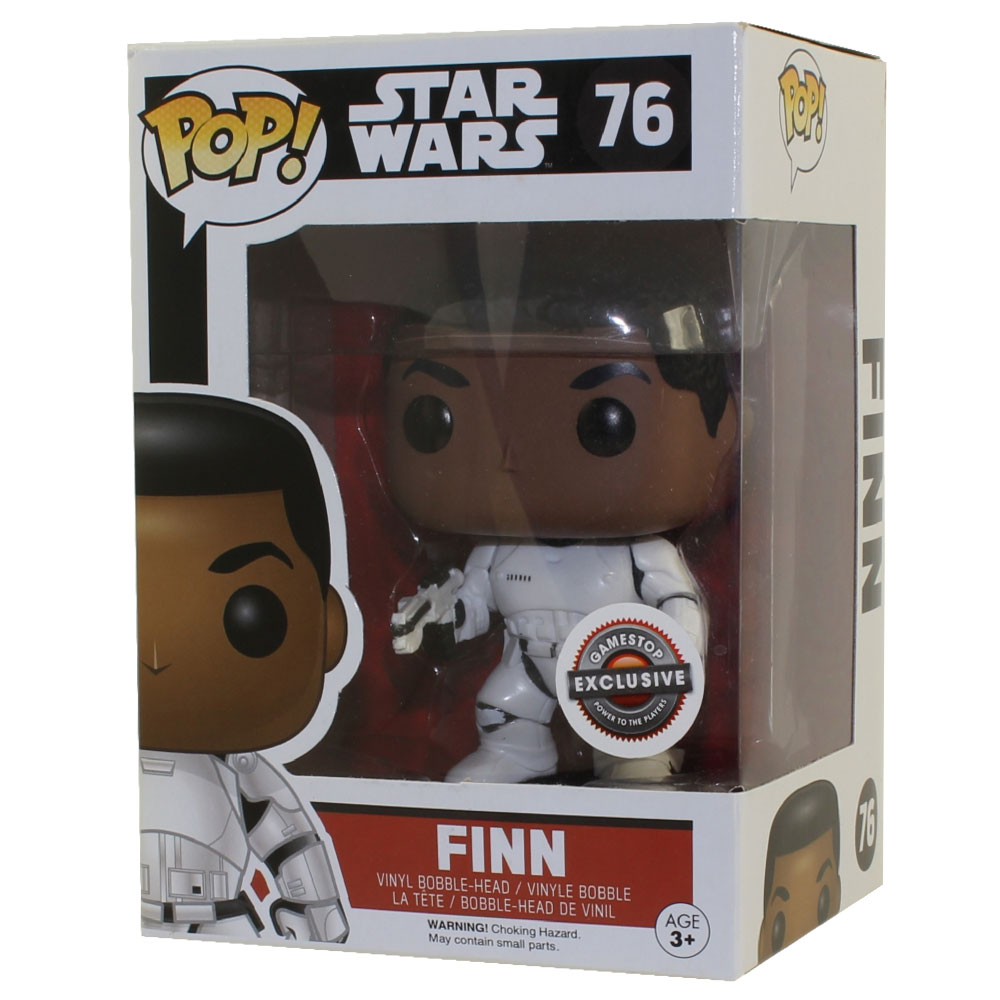 Star Wars Force Awakens Wacky Wobbler Finn Bobble Head Figure NEW Toys Funko 