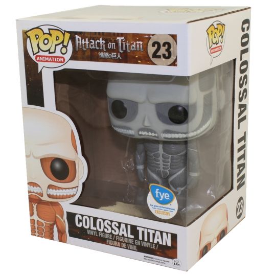 funko pop attack on titan colossal titan
