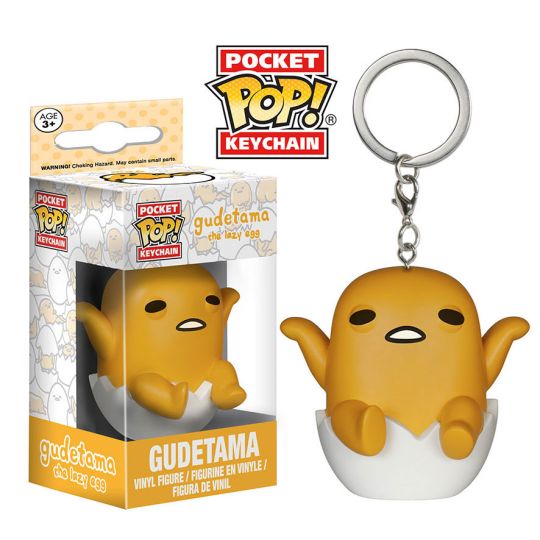 Funko Pocket POP! Keychains - Gudetama - GUDETAMA (1.5 inch) (Mint)
