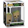 Funko POP! Marvel Studios I Am Groot Vinyl Bobble Figure - GROOT WITH GRUNDS #1194 (Mint)