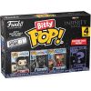 Funko Bitty POP! 4-Pack - Marvel's The Infinity Saga - LOKI, BLACK PANTHER, IRON MAN & 1 MYSTERY! (M