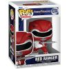 Funko POP! Television - Power Rangers S5 (30th Anniversary) Vinyl Figure - RED RANGER #1374 (Mint)