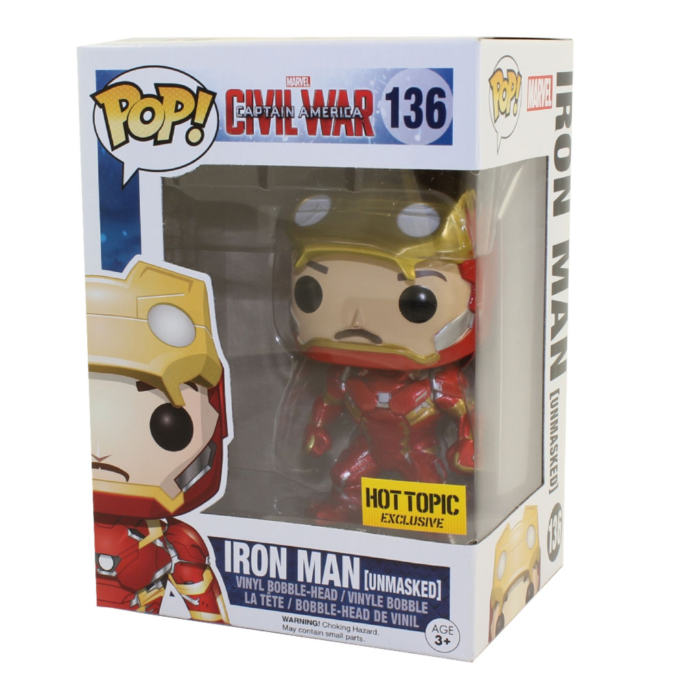 iron man civil war funko