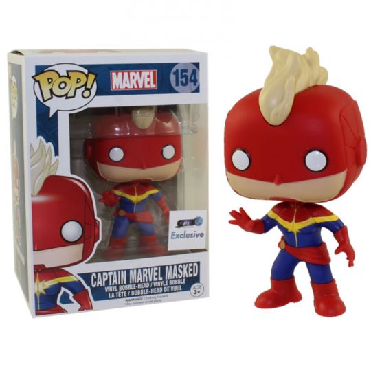 captain marvel bobble head