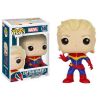 Funko POP! Marvel - Vinyl Figure - CAPTAIN MARVEL (Unmasked) (Mint)