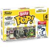 Funko Bitty POP! 4-Pack - Minions - FRANKENBOB, BRIDE KEVIN, CREATURE MEL & 1 MYSTERY! (Mint)