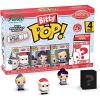 Funko Bitty POP! 4-Pack - Rudolph the Red-Nosed Reindeer - SANTA, MRS. CLAUS, HERMEY & 1 MYSTERY! (M