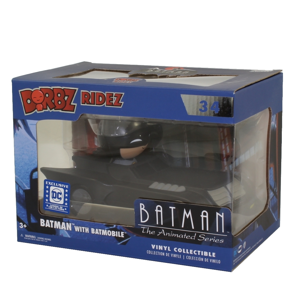 batman with batmobile dorbz