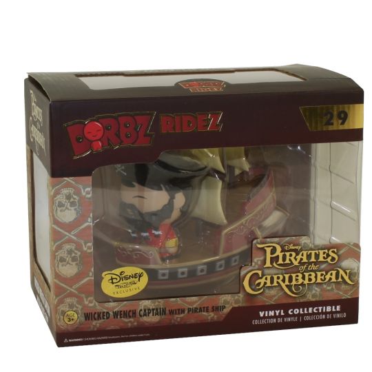 Funko Dorbz Ridez Disney Treasures - Pirates of the Caribbean - WICKED WENCH CAPTAIN #29 (Mint)
