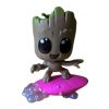 Funko Mystery Minis Vinyl Figure - Marvel Studios I Am Groot - GROOT Riding Soap (3 inch) 1/24 (Mint