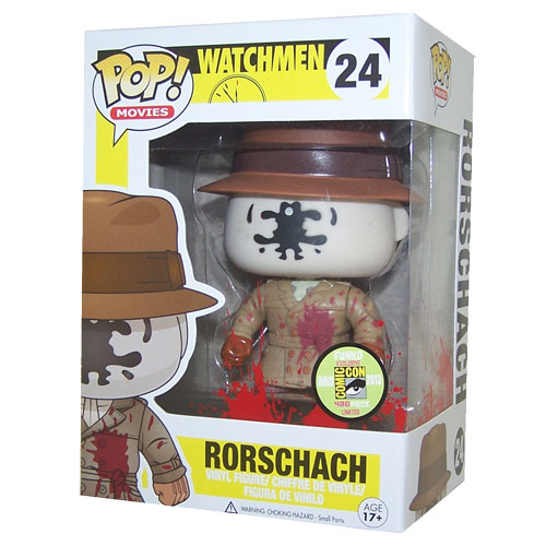 Details about    FUNKO POP Rare  WATCHMEN 24# RORSCHACH The Movie Vinyl Action & Toy Figures 