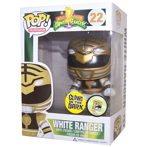funko pop white ranger 22