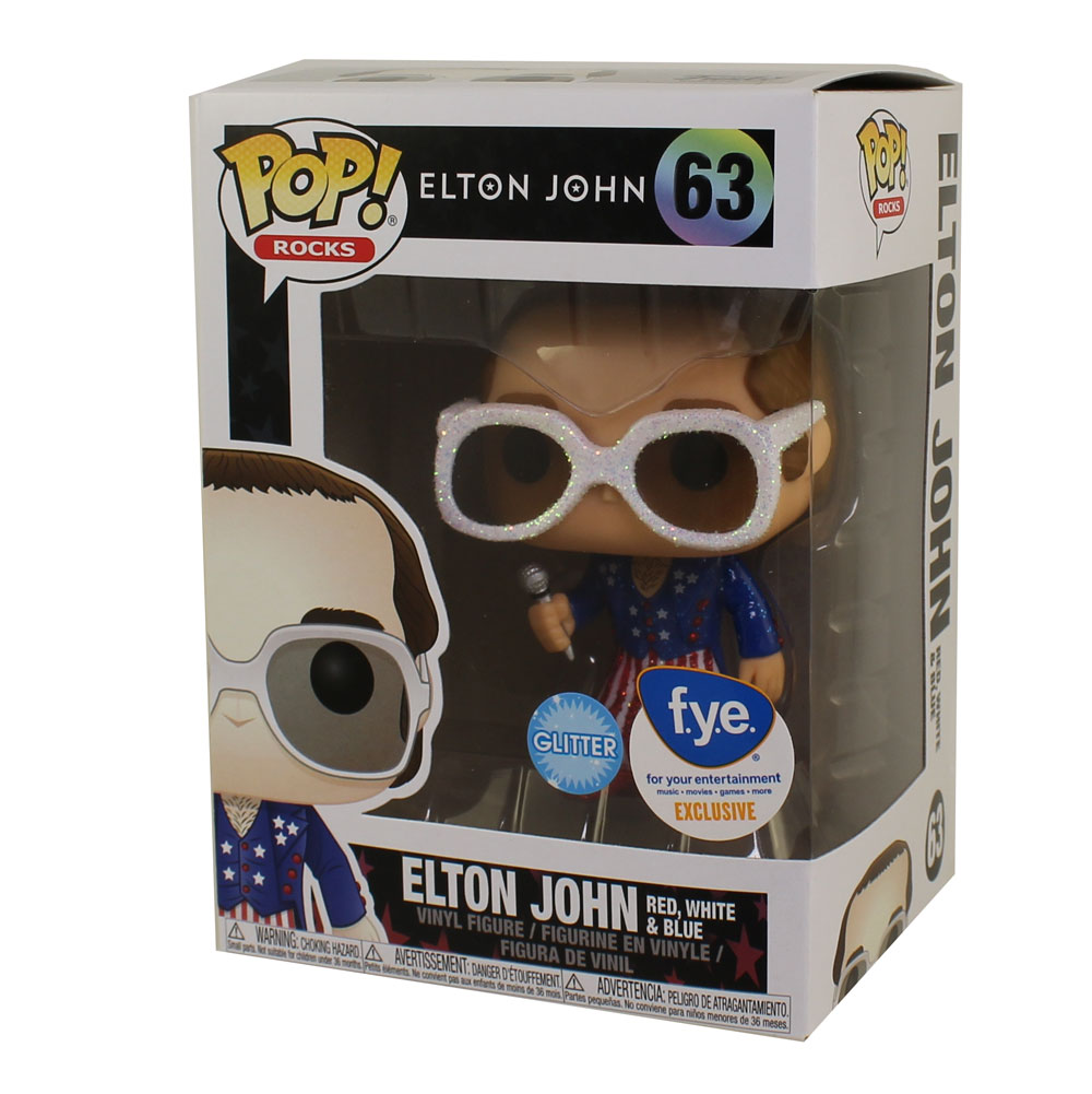 elton john funko pop glitter