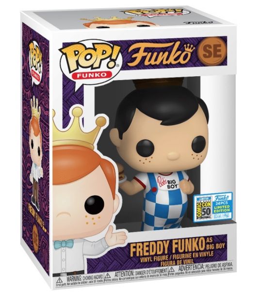 Funko POP! Vinyl Figure Freddy Funko as Big Boy (Blue) (Mint)