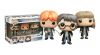 Funko POP! Vinyl Figure - Harry Potter, Ron Weasley, & Hermione Granger (3-Pack) (Mint)