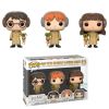 Funko POP! Vinyl Figure - Harry Potter, Ron Weasley, & Hermione Granger (Herbology) (3-Pack) (Mint)