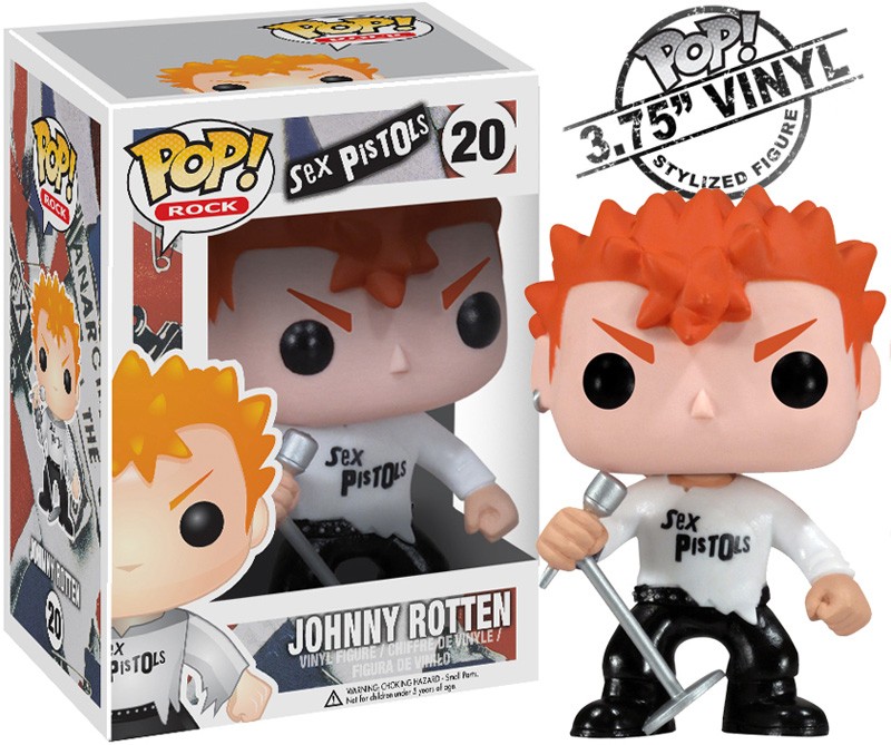 Funko POP! Vinyl Figure - Johnny Rotten (Sex Pistols) (Mint):  Sell2BBNovelties.com: Sell TY Beanie Babies, Action Figures, Barbies, Cards  & Toys selling online