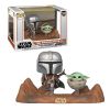 Funko POP! Vinyl Figure - Mandalorian with The Child (Mint)