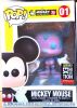 Funko POP! Vinyl Figure - Mickey Mouse (Blue & Purple) (NYC Exhibition) (Mint)