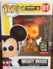 Funko POP! Vinyl Figure - Mickey Mouse (Orange & Yellow) (NYC Exhibition) (Mint)