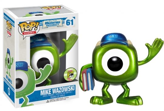 mike wazowski funko pop keychain