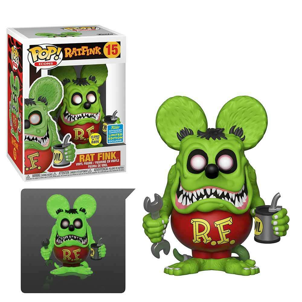Funko POP! Vinyl Figure - Rat Fink (Glow in the Dark) (Summer