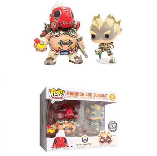 secretamente Grave Familiar Funko POP! Vinyl Figure - Roadhog and Junkrat (2-Pack) (Mint):  Sell2BBNovelties.com: Sell TY Beanie Babies, Action Figures, Barbies, Cards  & Toys selling online