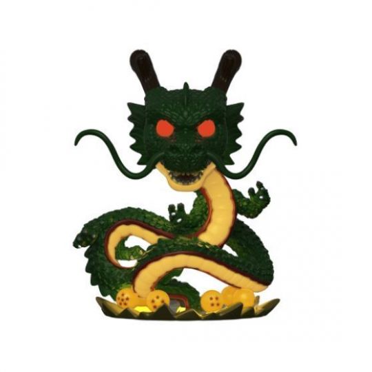 Shenron Pop Figure Funko POP! Vinyl Figure Shenron (10-Inch) (Metallic)  (Glow In