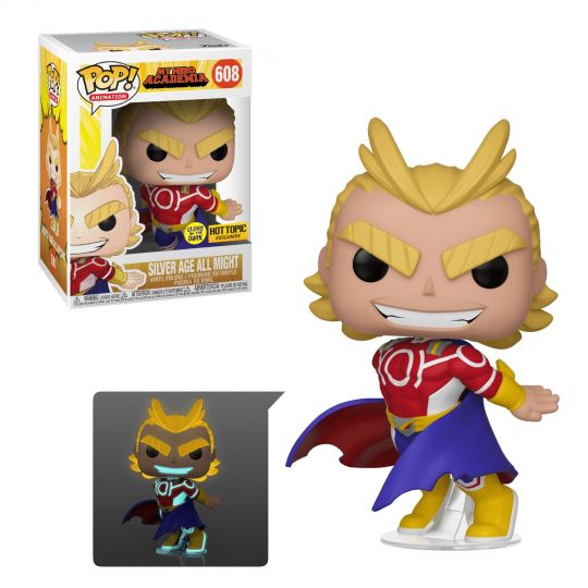 Glow in the dark all might funko new arrivals