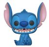 Funko POP! Vinyl Figure - Smiling Seated Stitch (Mint)