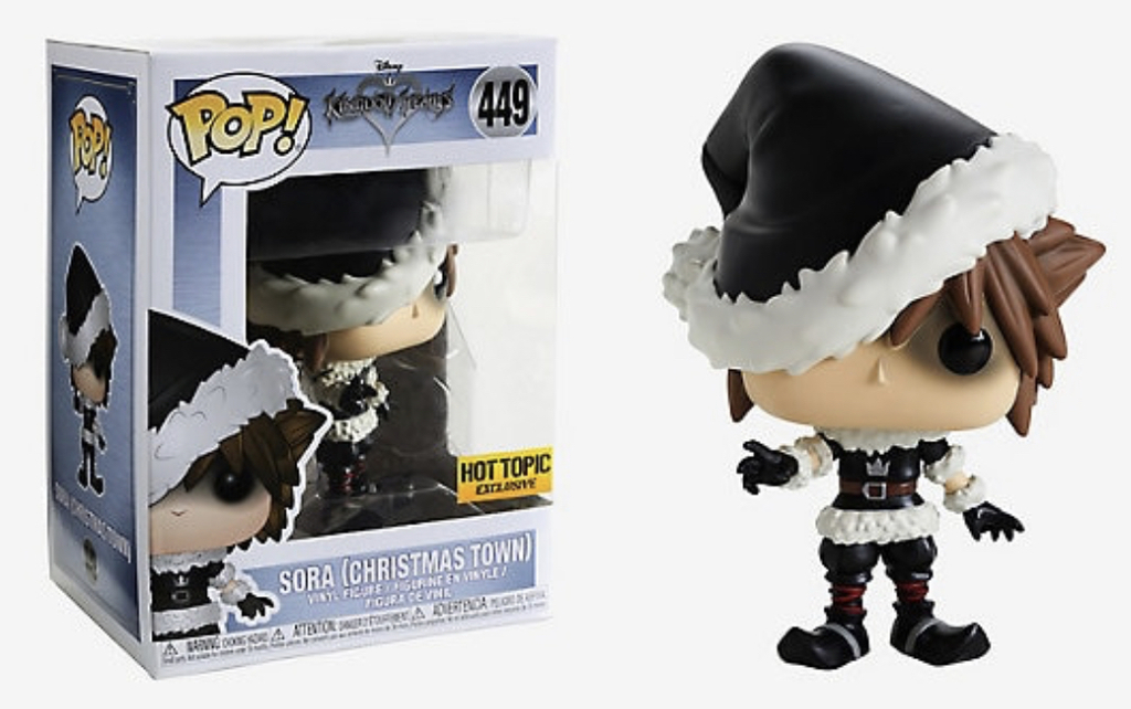 Christmas sora shop funko pop