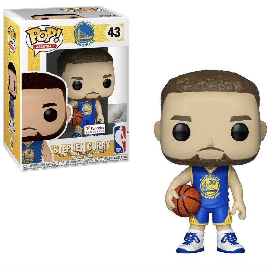 STEPHEN CURRY Funko Pop! Vinyl Figure