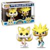Funko POP! Vinyl Figure - Super Tails & Super Silver (2-Pack) (SDCC) (Mint)