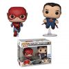 Funko POP! Vinyl Figure - The Flash and Superman (Racing) (2-Pack) (Fall Convention) (Mint)