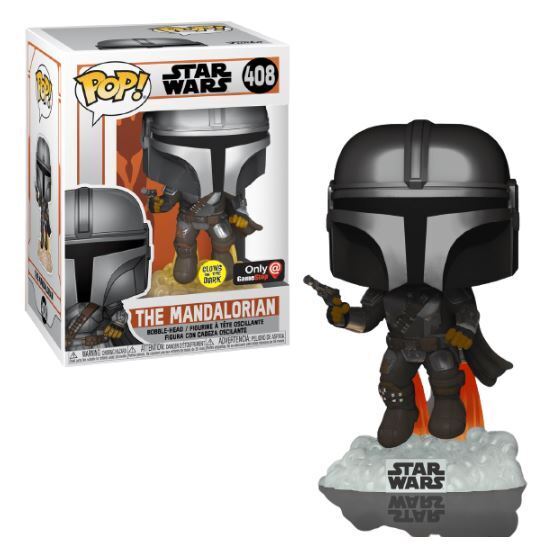 mandalorian flying funko