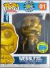 Funko POP! Vinyl Figure - Webbly (Home Jersey) (Gold) (Mint)