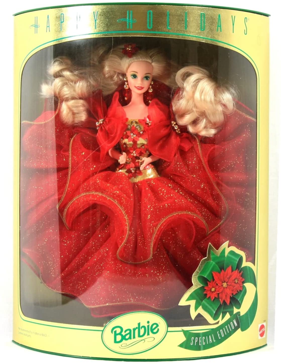Barbie 1993 Happy Holidays: Sell2BBNovelties.com: Sell TY Beanie Babies