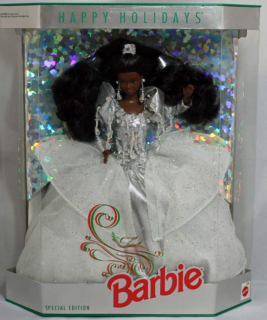 1992 happy holidays barbie