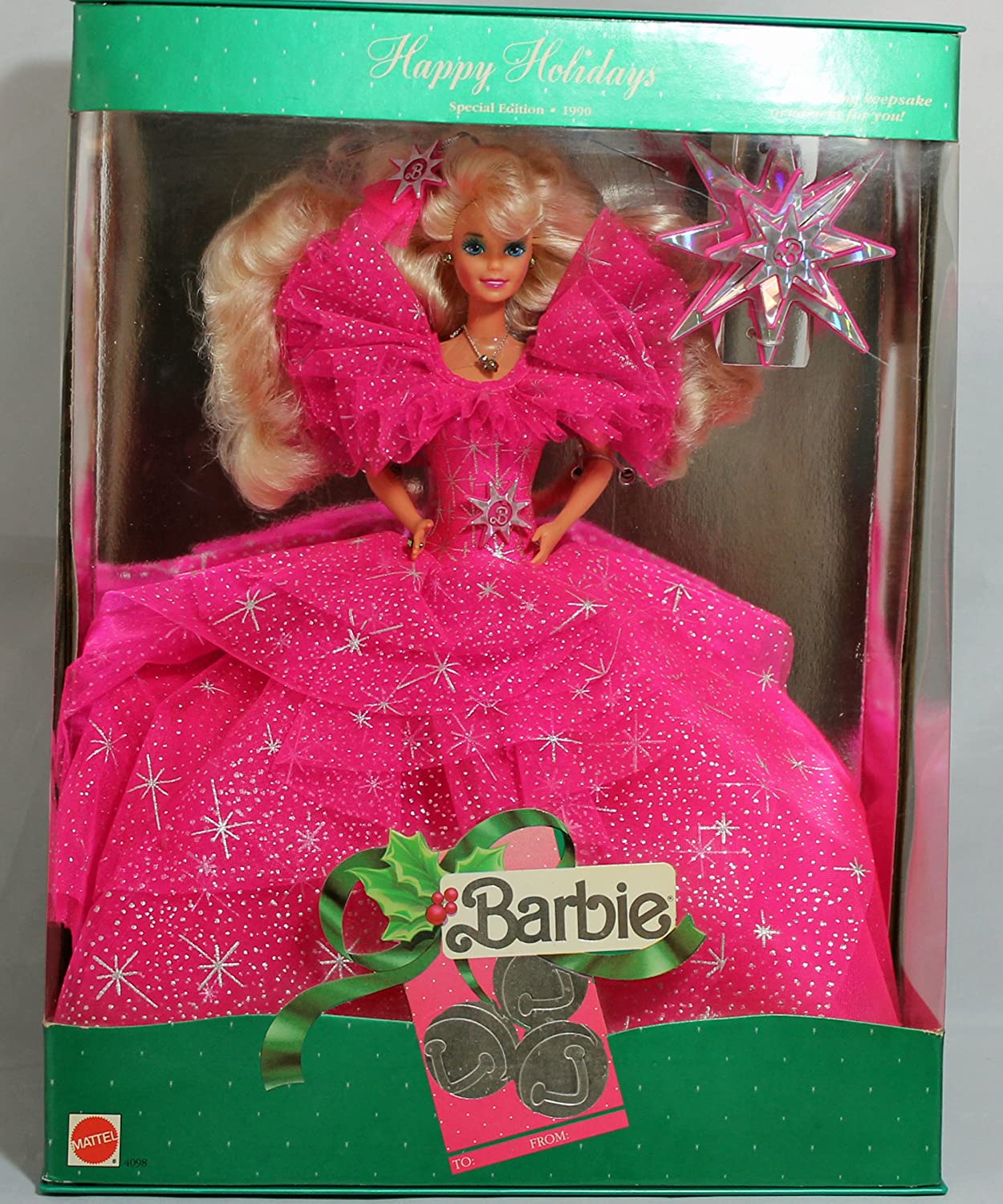 Barbie 1990 Happy Holidays: Sell2BBNovelties.com: Sell TY Beanie Babies