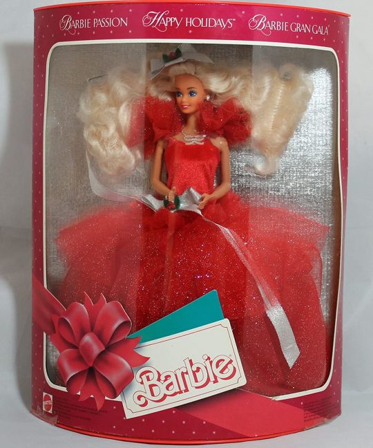 Barbie 1988 Happy Holidays