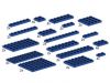 LEGO - Assorted Blue Plates 10011 - (New & Sealed)